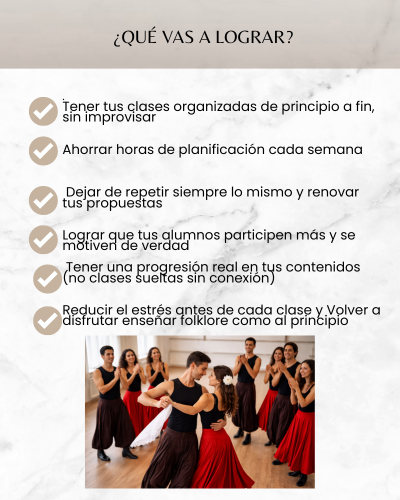 Clase Lista Folklore Pro
