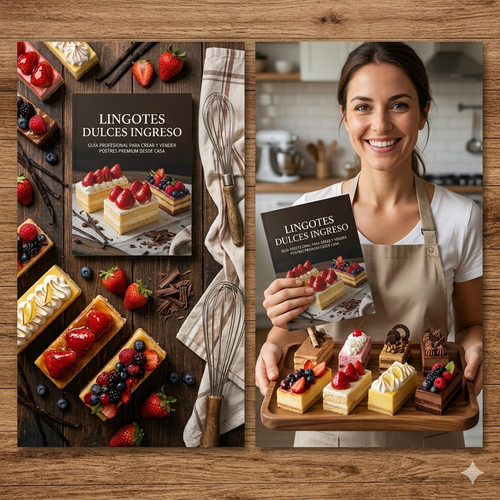 Mega Pack Repostería Lingotes Dulces Ingreso